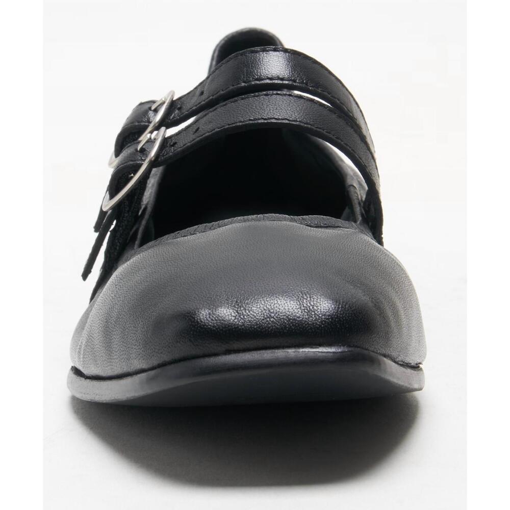 NEW FREE PEOPLE women's gemini ballet flats in black - Picture 5 of 7